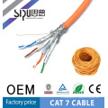 SIPU vendas quentes 1000ft cabo ethernet lan todo preço de venda cat6a cat7 utp ftp stp sf